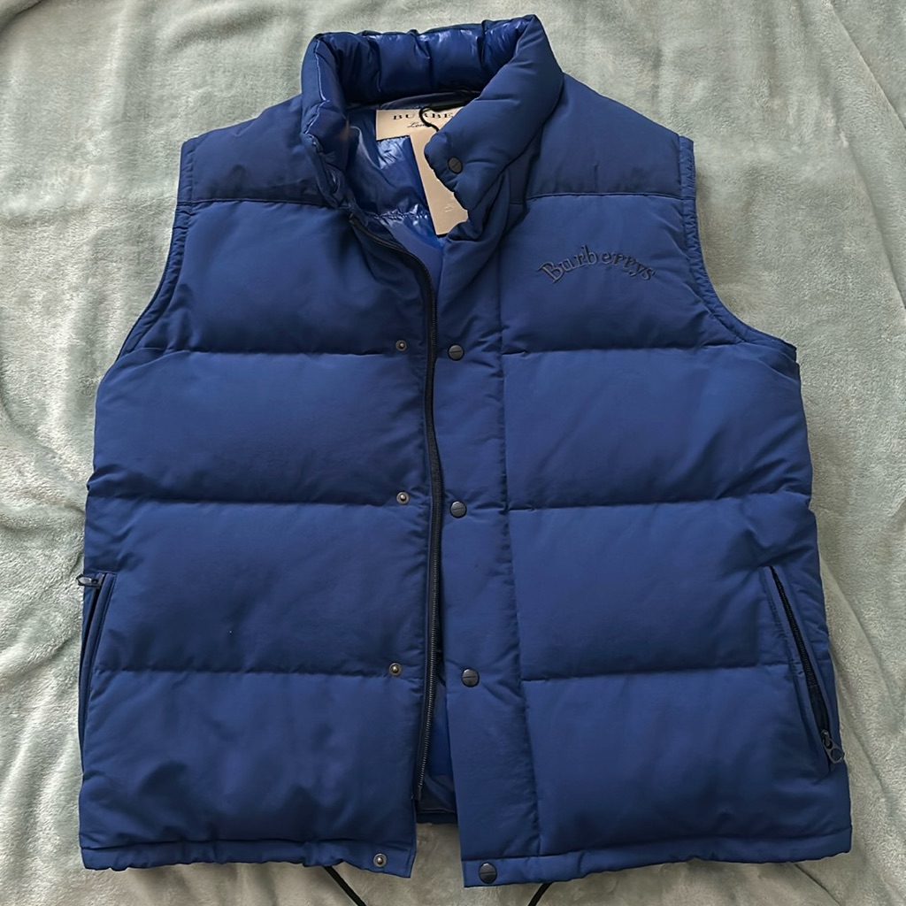 Burberry Embroidered Puffer Vest